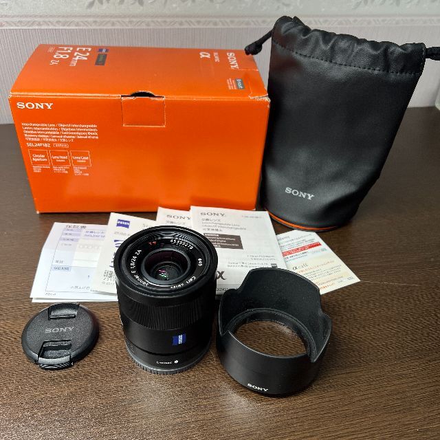 SONY(ソニー)のソニー SONY SEL24F18Z 美品 Sonnar T* E 24mm F スマホ/家電/カメラのカメラ(レンズ(単焦点))の商品写真