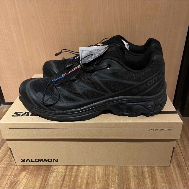 SALOMON(サロモン)の【即日発送】Salomon XT-6 BLACK 29cm 新品 メンズの靴/シューズ(スニーカー)の商品写真