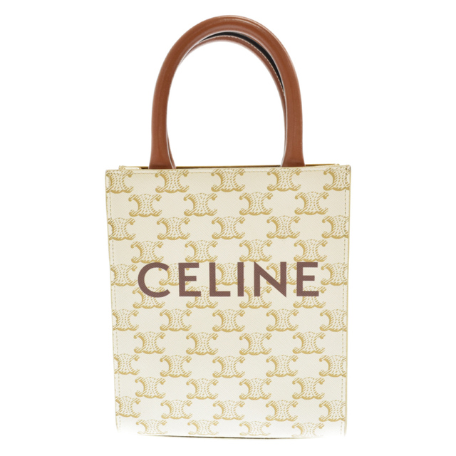 超激安 celine - セリーヌ ロゴトリオンフキャンバストートバッグ Lの