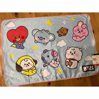 ビーティーイシビル(BT21)のBT21 ブランケット(おくるみ/ブランケット)