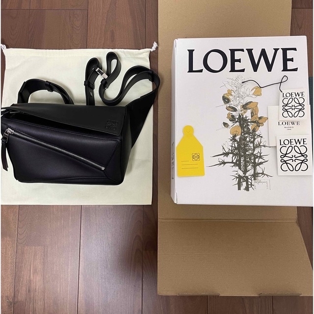 LOEWE パズル バムバッグ スモール ブラック 新品