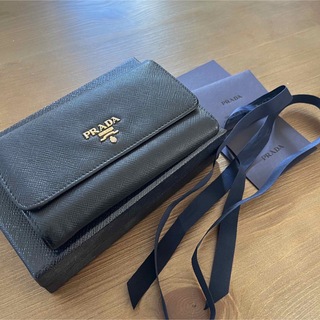 プラダ(PRADA)のPrada サフィアーノ ウォレット 財布(財布)