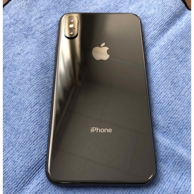 iPhone X space gray 64 スペースグレイ SIMロック解除済