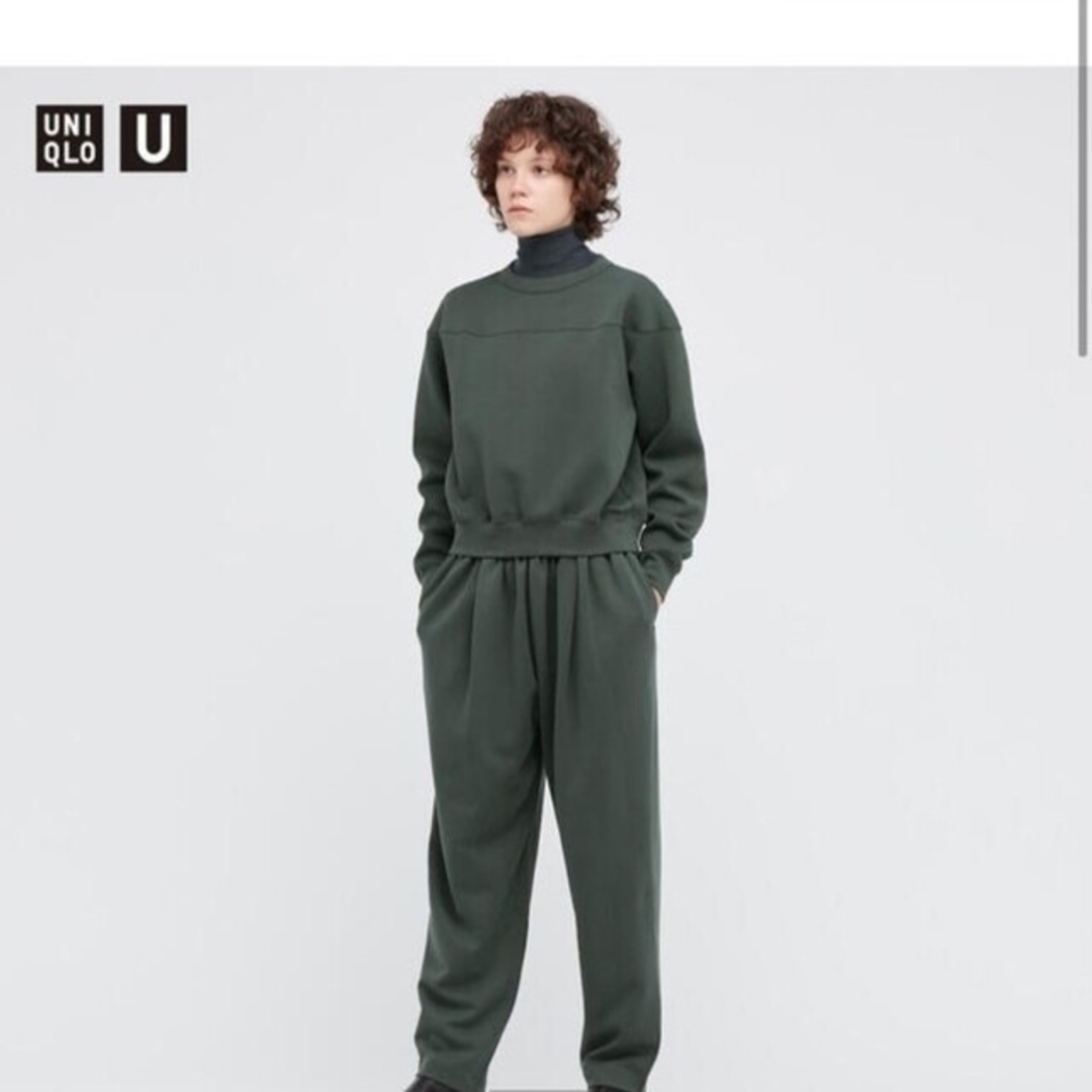 UNIQLO(ユニクロ)の完売商品！　XL 新品未使用！　UNIQLO ユニクロスウェットギャザーパンツ メンズのパンツ(スラックス)の商品写真