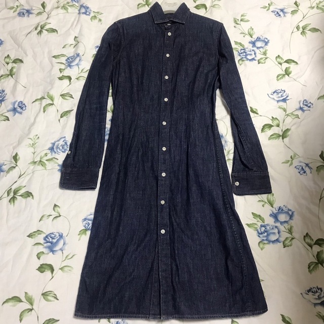 POLO RalphLauren ポロラルフローレン デニム ロングワンピース-