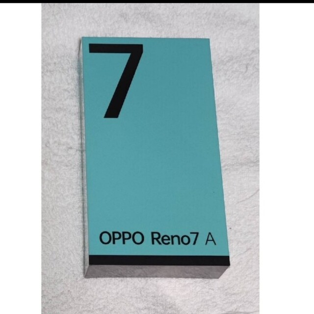 スマートフォン/携帯電話OPPO Reno7 A ドリームブルー（ワイモバイル）未開封