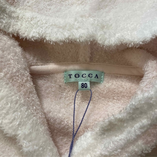 TOCCA(トッカ)のtocca TOCCA ポンチョ  アウター　カーディガン　80  新品未使用 キッズ/ベビー/マタニティのベビー服(~85cm)(ジャケット/コート)の商品写真