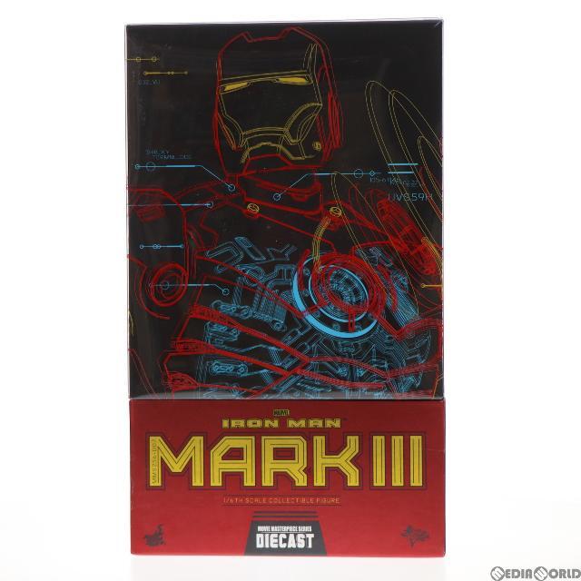 ムービー・マスターピース DIECAST アイアンマン・マーク3 1/6 アクションフィギュア アイアンマン 完成品 可動フィギュア(MMS256-D7) ホットトイズ