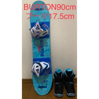 バートン(BURTON)のバートン　キッズ　スノーボード　アフタースクール　90cm  ブーツ17.5cm(ボード)