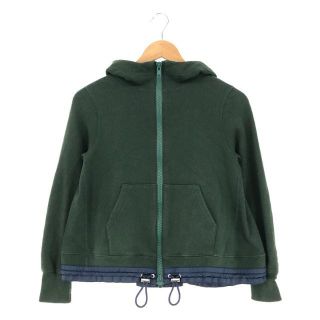 sacai luck ジップアップ　異素材　アウター