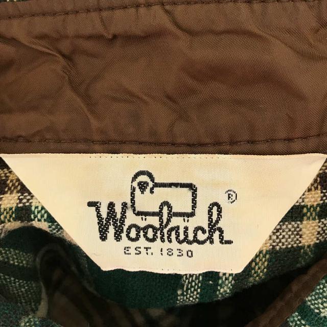 WOOLRICH / ウールリッチ | 60s - 70s VINTAGE ヴィンテージ 白タグ ウール タータンチェック ウエスタン シャツ | L  | グリーン / ベージュ | メンズ