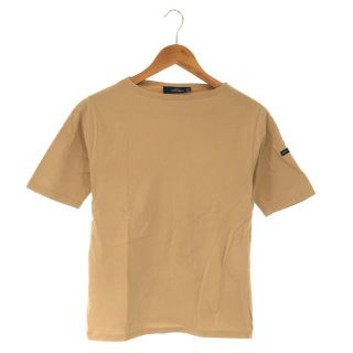 SAINT JAMES  / セントジェームス | PIRIAC ピアリック コットン ボートネック Tシャツ カットソー | T1 | ベージュ | レディース(Tシャツ(半袖/袖なし))