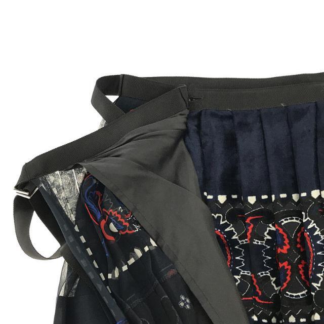 sacai サカイ 2021ss ペイズリー柄 スカート - ひざ丈スカート sacai サカイ 2021ss ペイズリー柄 スカート - ひざ丈スカート