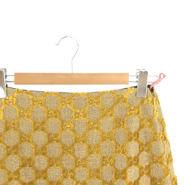 GUCCI - 【新品】 GUCCI / グッチ | GG ロゴ ベルベット 異素材 GUCCI - 【新品】 GUCCI / グッチ | GG ロゴ ベルベット 異素材