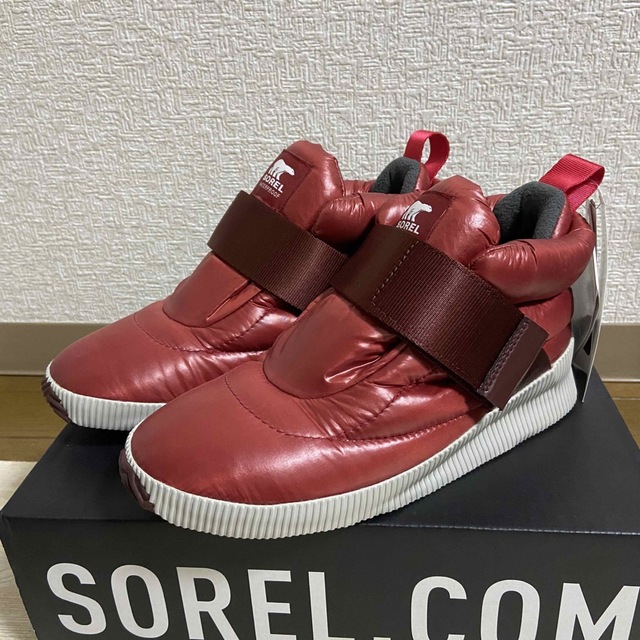 SOREL(ソレル)のソレル スノーブーツOut N AboutPuffyアウトアンドアバウトパフィー レディースの靴/シューズ(ブーツ)の商品写真