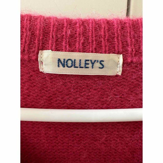 NOLLEY'S(ノーリーズ)の美品　ノーリーズVネックセーター　Mサイズ レディースのトップス(ニット/セーター)の商品写真