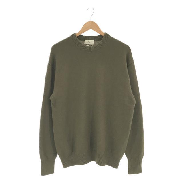 【美品】  HERILL / ヘリル | 2021AW | GOLDENCASH PULLOVER カシミヤニット | 3 | カーキ | メンズメンズ