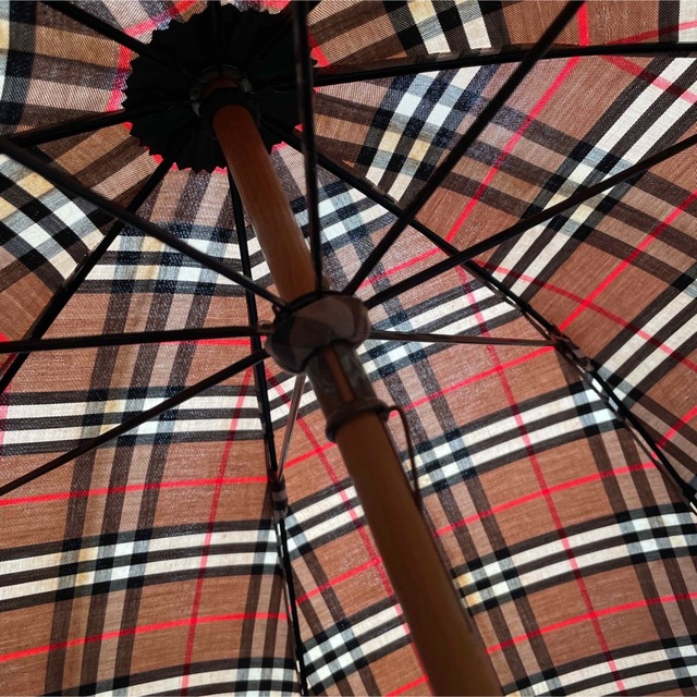 BURBERRY(バーバリー)のBurberry バーバリー ノバチェック 長傘 雨傘 ヴィンテージ レディースのファッション小物(傘)の商品写真