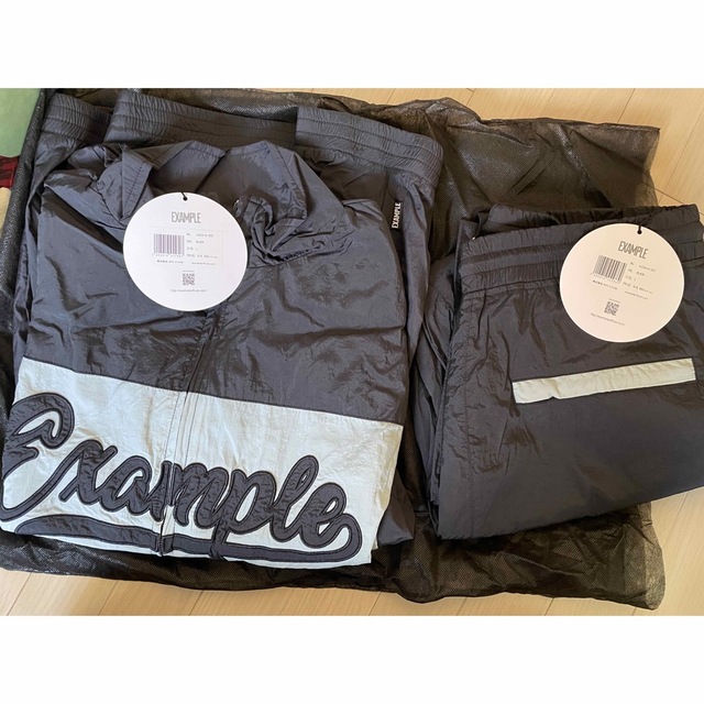 定価以下❗️本日まで出品❗️example ナイロンセットアップ 定価以下❗️本日まで出品❗️example ナイロンセットアップ