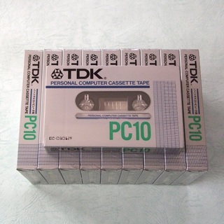 ティーディーケイ(TDK)の【未開封】TDK PC10 パーソナルコンピュータ用カセットテープ 10本セット(その他)