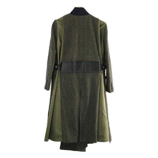sacai / サカイ ウール メルトン グレンチェック ポリエステル sacai / サカイ ウール メルトン グレンチェック ポリエステル