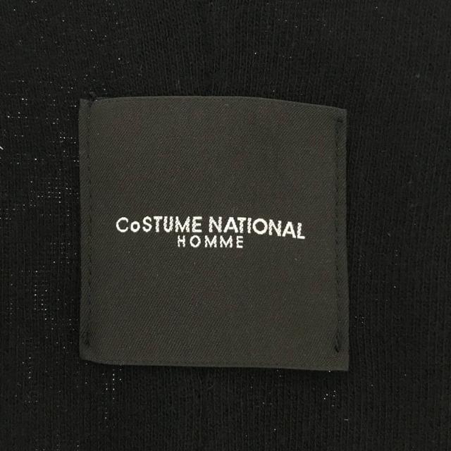 CoSTUME NATIONAL / コスチュームナショナル | HOMME イタリア製 ラペル 切替 ストレッチ テーラード ジャケット | 46 | ブラック | メンズ