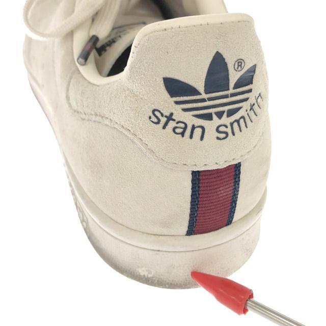 adidas(アディダス)のadidas / アディダス | CM8440 stan smith スタンスミス スエード ヒール リボン テープ ローカット スニーカー | 26.5 | ベージュ / ボルドー / ネイビー | メンズ メンズの靴/シューズ(スニーカー)の商品写真