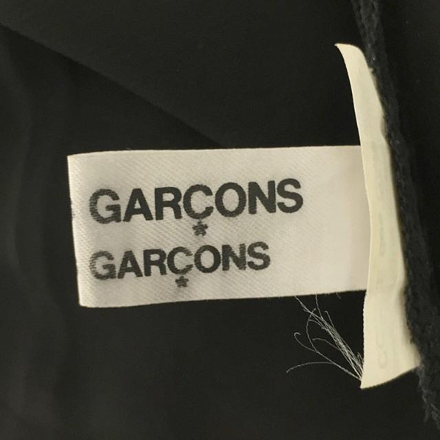 ワンピースCOMME des GARCONS COMME des GARCONS  / コムコム | AD2008 2009SS | キュプラ パネル 切替 シースルー フレア ロング ワンピース | L | ブラック | レディース