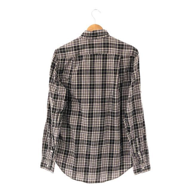 ACNE(アクネ)のAcne / アクネ | POP CLASSICS CHECK SHIRT コットン チェック ボタンダウン シャツ | 46 | グレー/ブラック/パープル | メンズ メンズのトップス(Tシャツ/カットソー(七分/長袖))の商品写真