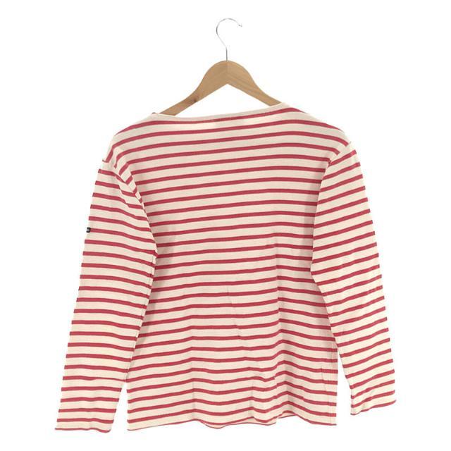 SAINT JAMES セントジェームス ウェッソン T6 バスクシャツ 赤 紺