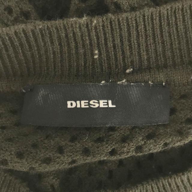 ☆早い者勝ち☆ DIESEL カシミヤ混 ニット セーター ネイビー 紺 XXL