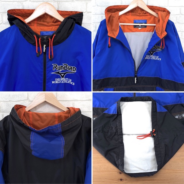 MIZUNO - RUNBIRD ランバード ナイロン アノラックパーカー MIZUNO - RUNBIRD ランバード ナイロン アノラックパーカー