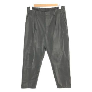 シュタイン(stein)のstein / シュタイン | FAKE LEATHER TROUSERS フェイクレザーパンツ | S | ブラック | メンズ(その他)