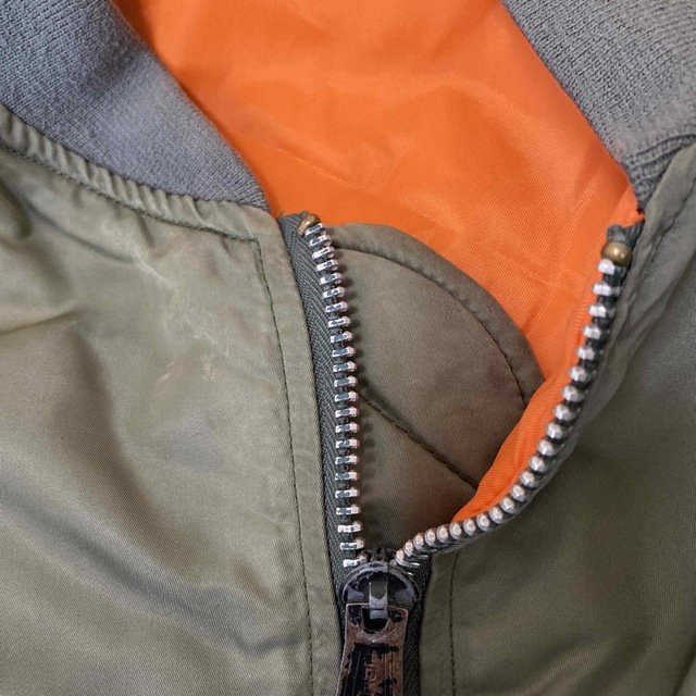 schott(ショット)のアメリカ製　SCHOTT BROS 社製　ショットヴィンテージ　MA-1  XL メンズのジャケット/アウター(フライトジャケット)の商品写真