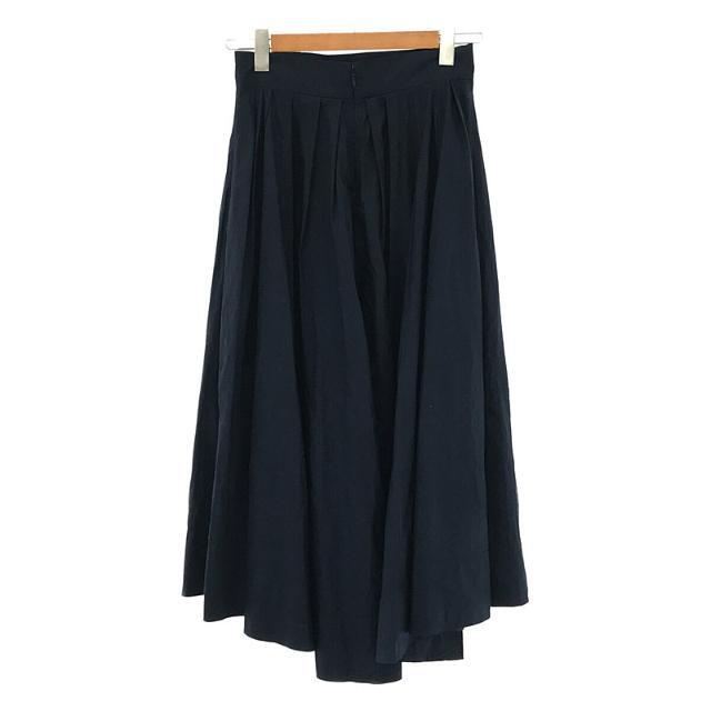 MADISON BLUE / マディソンブルー | TUCK VOLUME SKIRT コットン タイプライター タック ボリューム スカート | 01(S) | ネイビー | レディース