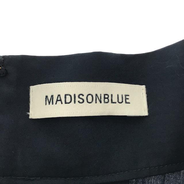 MADISON BLUE / マディソンブルー | TUCK VOLUME SKIRT コットン タイプライター タック ボリューム スカート | 01(S) | ネイビー | レディース