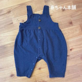 アカチャンホンポ(アカチャンホンポ)の赤ちゃん本舗/裏起毛サロペット/サイズ70cm(ロンパース)