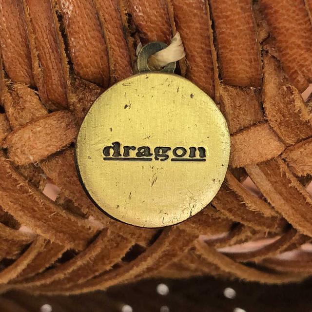 DRAGON(ドラゴン)の【新品】  dragon / ドラゴン | MINI FLAT GORA 6LINE メッシュレザー ハンドバッグ 袋付き | ‐ | TAN/ブラウン | レディース レディースのバッグ(ハンドバッグ)の商品写真