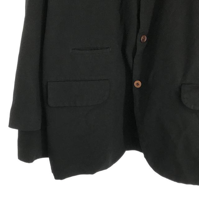 COMME des GARCONS HOMME PLUS  / コムデギャルソンオムプリュス | 伊東美保 | ダメージ加工レイヤードジャケット | M | ブラック | メンズ メンズのジャケット/アウター(その他)の商品写真