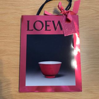 ロエベ(LOEWE)のロエベ　ショッパー紙袋　クリスマス限定(ショップ袋)