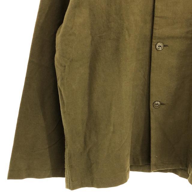 【美品】  Needles / ニードルス | 2022AW | セットアップ Pajama Set - Cotton Flannel LQ209SH パジャマ セット コットン フランネル ノーカラージャケット / イージーパンツ 保存袋有 | M | カーキ | メンズ