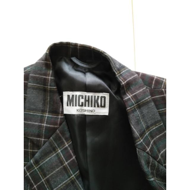 MICHIKO LONDON(ミチコロンドン)のコシノミチコ　モッズ　チェック　テーラードジャケット　3つ釦 メンズのジャケット/アウター(テーラードジャケット)の商品写真