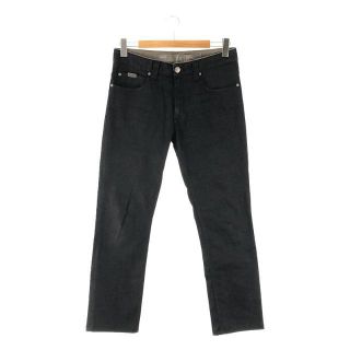 アルマーニ コレツィオーニ(ARMANI COLLEZIONI)のARMANI COLLEZIONI / アルマーニ コレツォーニ | STYLE J15 コットン ストレッチ 5P ストレート デニム パンツ | 31 | ブラック | メンズ(その他)