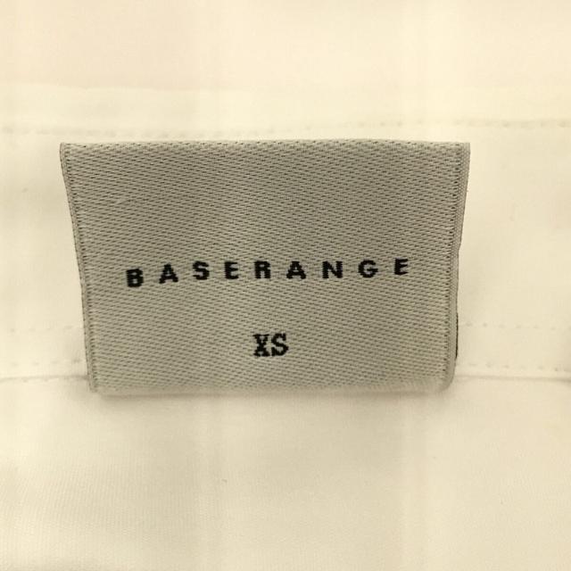 BASErange  / ベースレンジ | ビッグシルエット コットン レギュラーカラー ベーシック シャツ | XS | ホワイト | レディース
