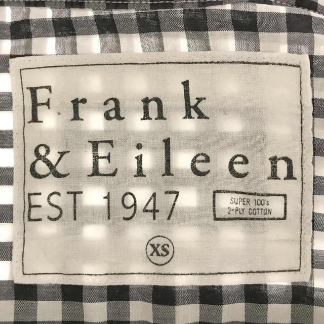 Frank&Eileen(フランクアンドアイリーン)のFrank&Eileen / フランクアンドアイリーン | BARRY コットンギンガムチェックスキッパーシャツ | XS | ホワイト / ブラック | レディース レディースのトップス(シャツ/ブラウス(長袖/七分))の商品写真