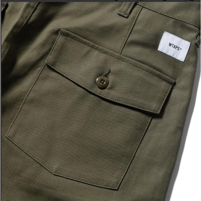 WTAPS 22AW WOD TROUSERS COTTON. SERGE M | zold-ut.hu