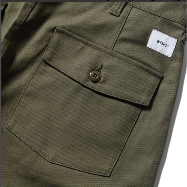 WTAPS 22AW WOD TROUSERS COTTON. SERGE M