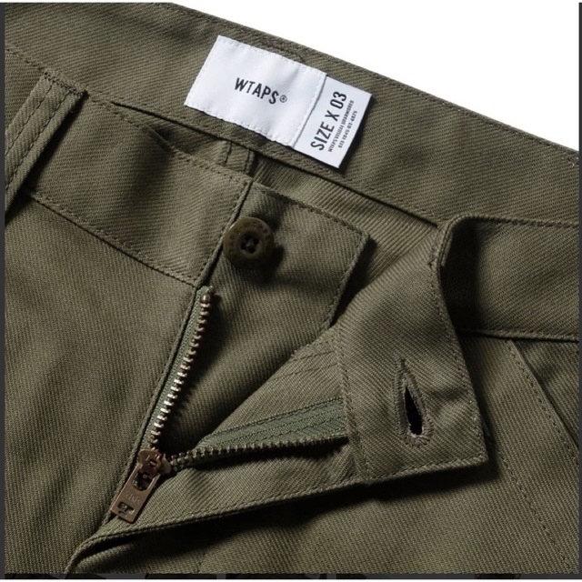 WTAPS 22AW WOD TROUSERS COTTON. SERGE M