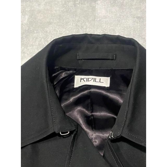 kidill 18aw トレンチコート タータンチェック 赤 オーバー kidill 18aw トレンチコート タータンチェック 赤 オーバー
