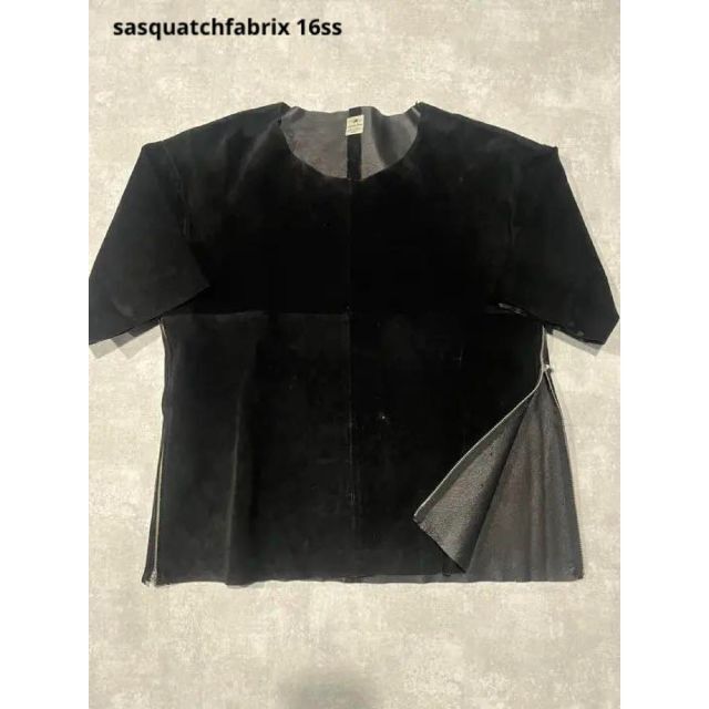 sasquatchfabrix 16ss レザー　スモック　Tシャツ